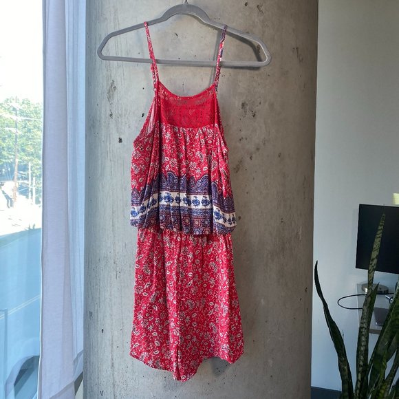 Alya Pink Romper | Size: Medium - Picture 6 of 7